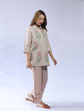 Load image into Gallery viewer, Peach Bloom Shirt Co-ord