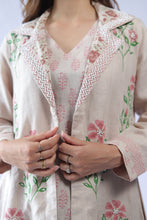 Load image into Gallery viewer, Beige Bliss Linen Co-ord Dress