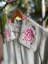 Load image into Gallery viewer, Mint Green Peony Shirt