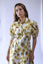 Load image into Gallery viewer, Sunflower Shirt Dress