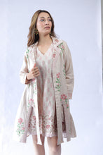 Load image into Gallery viewer, Beige Bliss Linen Co-ord Dress