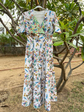 Load image into Gallery viewer, Garden A line crepe Maxi
