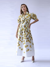 Load image into Gallery viewer, Sunflower Shirt Dress