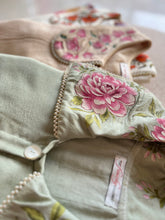 Load image into Gallery viewer, Mint Green Peony Shirt