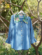 Load image into Gallery viewer, Azure Bloom Shirt