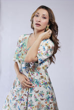 Load image into Gallery viewer, Garden A line crepe Maxi