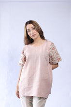Load image into Gallery viewer, Zig Zag Charm A line Linen Co-ord