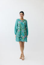 Load image into Gallery viewer, Teal Blossom Dress
