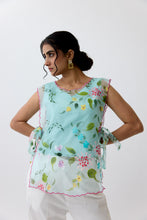 Load image into Gallery viewer, Blue Orchid Bib Top