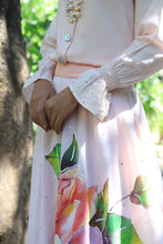 Load image into Gallery viewer, Coral Peony Skirt Set
