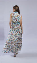 Load image into Gallery viewer, Front buttoned Garden Maxi in crepe
