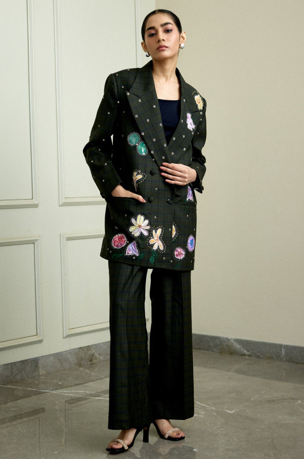 Wildflower Blazer Set
