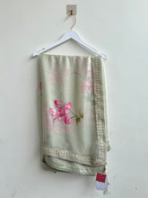 Load image into Gallery viewer, Bougainvillea Mint Green Saree
