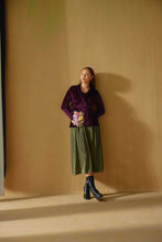 Load image into Gallery viewer, Wine Kimono Top
