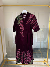 Load image into Gallery viewer, Pink Vine Kimono Co-ord
