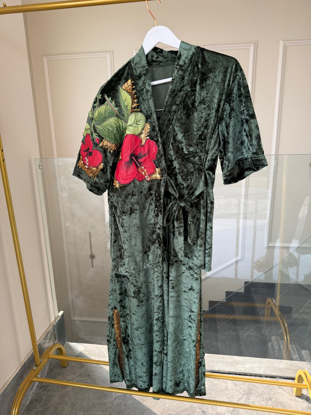 Hibiscus Kimono Co-ord