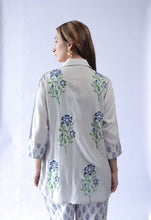 Load image into Gallery viewer, Grey Bloom Shirt Co-ord
