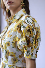 Load image into Gallery viewer, Sunflower Shirt Dress
