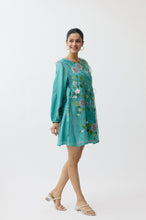 Load image into Gallery viewer, Teal Blossom Dress
