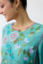 Load image into Gallery viewer, Teal Blossom Dress
