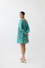 Load image into Gallery viewer, Teal Blossom Dress
