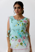 Load image into Gallery viewer, Teal Bib Top Set
