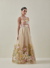 Load image into Gallery viewer, Lillian beige Gown
