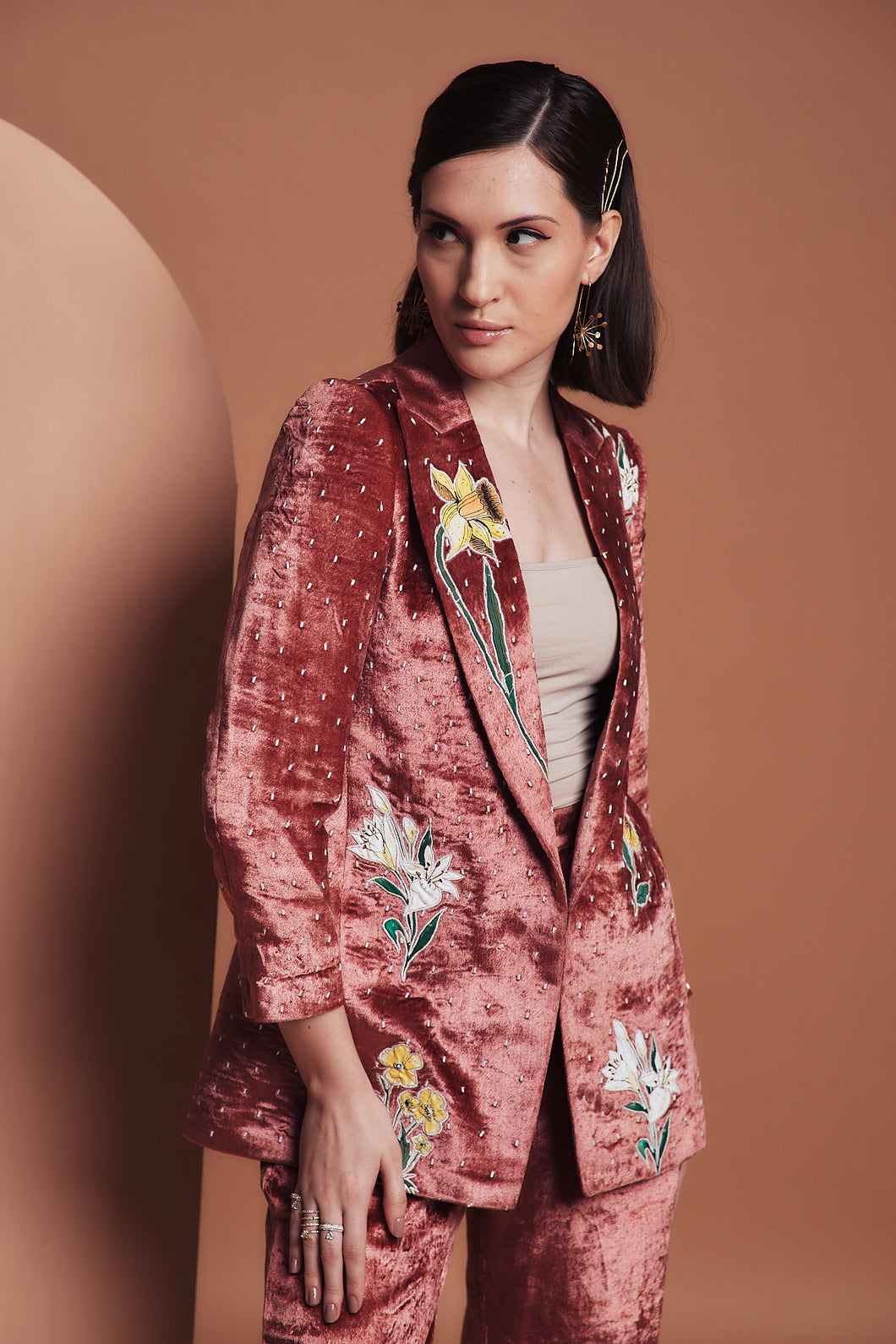 Bouquet Rosa Blazer