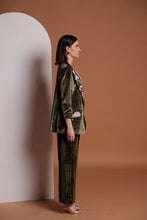 Load image into Gallery viewer, Olive Affair Blazer Set
